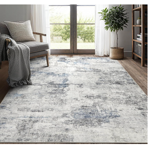 5x7 Area Rug for Living Room Washable Abstract Indoor Carpet