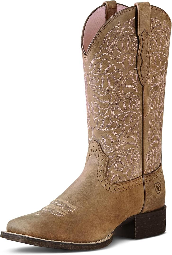Ariat Women's Round Up Remuda Western Boot, 7.5