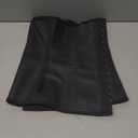 YIANNA Women's Underbust Latex Sport Girdle Waist Trainer Corsets Cincher Hourglass Body Shaper Weight Loss (Black, S)