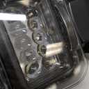 AUXTINGS 360 Degree LED Spotlight Search Light LED Rotating Remote Control Work Light with Magnetic Base for SUV Boat Home Security Protection Emergency Lighting Farm Field Garden