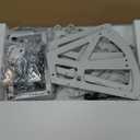 EOYUTLLY Shoe Cabinet for Entryway with 2 Flip Drawers,Narrow Wooden Shoe Storage Cabinet with Metal Legs,Hold 24 Pairs, 4-Tier Adjustable ShelvesFreestanding Hidden Shoe Organizer for Hallway, Foyer (White)