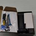 Compressed Air Duster, 130,000RPM Ultra-Powerful Cordless Electric Air Duster with 8000mAh Rechargeable Battery, 4-Gear Adjustable Air Blower for Keyboard, Computer, Car, Home Cleaning (Black)