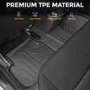 Floor Mats for Honda Civic Sedan 2022-2026/Acura Integra 2023-2026, All Weather Floor Mats Trunk Cargo Liner and Door Sill Guards Accessories, Full Coverage Set (Gas Only, Not fit Manual)