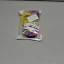 Hotop 100 Pcs 80s Multicolor Silicone Jelly Rubber Bracelets Hair Ties Women, Mixed Style, Random Color