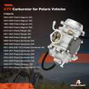 Carburetor Carb Compatible with Polaris Sportsman 300 335 400 450 500 600 700, Magnum 325 330 425 500, Ranger 400 425 500, Trail Boss 325 330, Trail Blazer 330, Hawkeye 300 400 & More