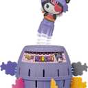 TOMY Pop Up Kuromi Game - Fast-Paced Surprise Action Game with Pop-Up Figure  Officially Licensed Kuromi from Sanrio - 24 Players - Ages 4+