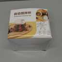 Self Stirring Coffee Mug- High Speed Self Stirring Mug with 2 Stirring Rods Straw Coaster - 350ML Rechargeable Automatic Stirrer for Tea/Chocolate/Milk - Self Stirring Cup for Home Office Travel