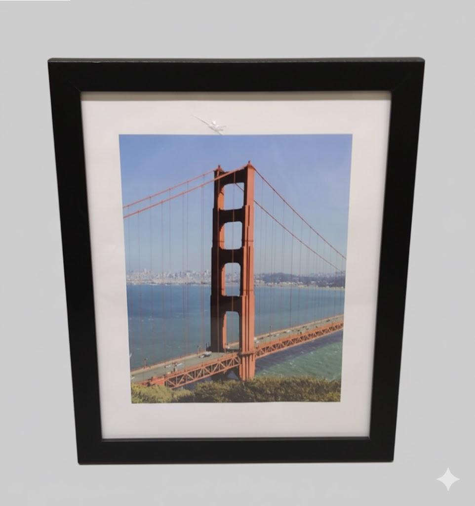 Black Picture Frame 12.2x9.8 Inch