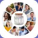 Large Size Read Me When Bible Verses Jar for Emotions and Feelings(108pcs),Christian Gifts For Women,Hope and Prayer Jar with Cross Necklace,Religious Gifts for Mom,Bible Accessories