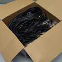 100FT Solar String Lights ourdoor Waterproof,Patio Lights Solar Powered with Remote,ST38 32 Vintage Edison Bulbs,Solar lights Outdoor Waterproof, Outside powered Hanging Lights for patio furniture set