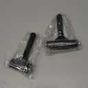 Wlivxch 2Pcs Hard Rubber Brayer Rollers (4 Inch and 2.2 Inch) for Printmaking, Ink Printing, Gluing Application, Stamping, Boat Flooring and Wallpaper Installation - Black Tool