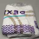 DEXI Oval Bath Mats for Bathroom, 24x43 Absorbent Bath Mat, Washable Microfiber Bathroom Rug with Non Slip Backing for Shower Floor, Beige