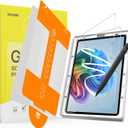 SPARIN Paper Glass Screen Protector for Microsoft Surface Pro 11/Pro 10/Pro 9/Pro 8/Pro X [13 Inch], 2 Pack Tempered Glass with Easy Alignment Tool, Matte Anti-Glare, Write Like on Paper, Surface Pen Support