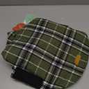 Kuoser Waterproof Dog Coat, Reversible Dog Jacket for Medium Dogs, Adjustable Durable Doggie Winter Coat Warm Puppy Cold Weather Apparel from Small to Large Breed, Green M (Medium (Pack of 1))