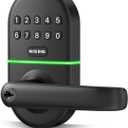 Keypad Door Lock with Handle: Keyless Entry Smart Lock for Front Door, NICE DIGI Electronic Digital Door Lock, Easy Installation