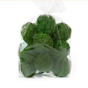 Decorative Green Moss Balls Bowl Filler Orbs
