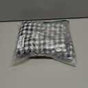 WDIRARA Girl's Plaid Elastic Waist Split Side Flare Leg Pants Gingham Pants, 9Y