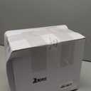 Zopeal 15 Pcs Unbreakable 10 Inch Wheat Straw Plates Set for Fruit Kitchen Salad Dessert Cakes Dish Reusable Plastic Lightweight Deep Dinner Plates, Microwave and Dishwasher Safe (Gray)