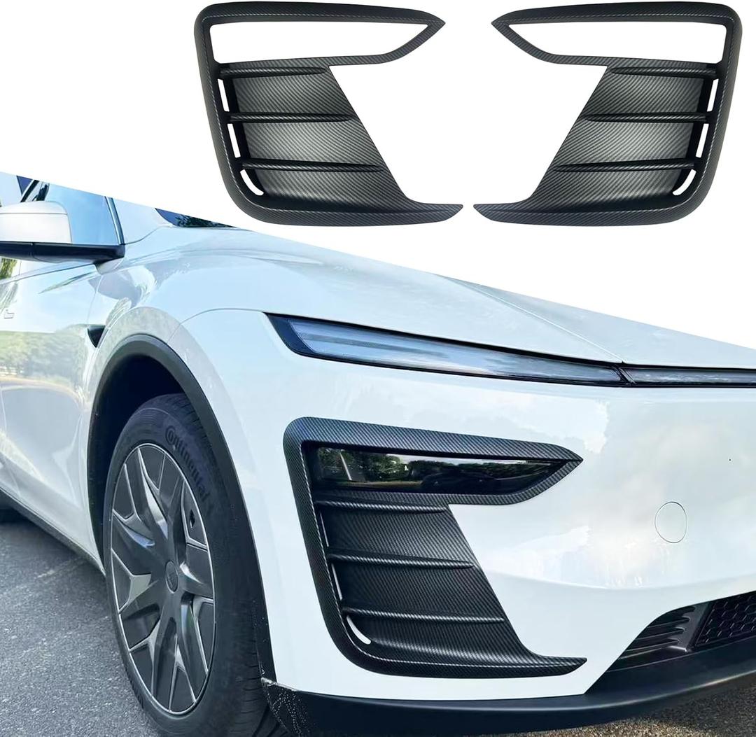 yhcdsea for 2025 2026 Tesla Model Y Juniper Front Fog Light Cover-YT