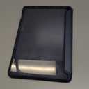 New Amazon Fire HD 10 Tablet Case(Only Fit 13th Gen, 2023 Release), Sanyetral Premium PU Leather Trifold Stand PC Clear Back Cover Case with Auto Wake/Sleep, Not for Nokia iPad Samsung -Navy Blue