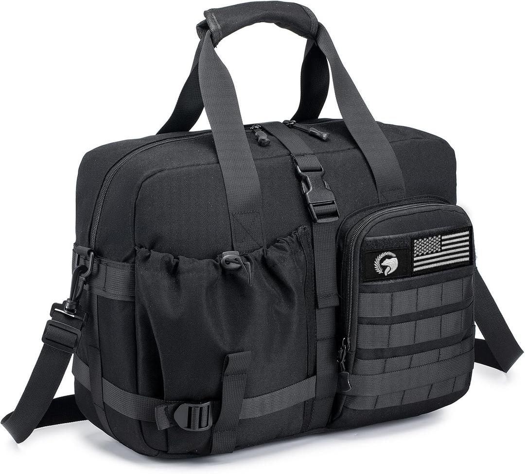 40x30x15cm Personal Item Travel Bag,16x12x6inch Tactical Laptop Bag for Men,Carry On Travel Duffle Bag for Airplane,Mochila de Viaje,Cabin Size Travel Luggage Bag
