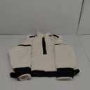 Womens Half Zip Sherpa Fleece Pullover Soft Oversized Sweatshirt with Pockets Warm Fuzzy Sweater XS