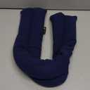 SunnyBay Microwave Heating Pad, Microwavable Heated Neck and Shoulder Wrap, Soothing Weighted Moist Heat or Ice Pack with Flaxseed and Lavender, 26x5 Inches, 2.5 lbs, Navy Blue