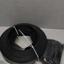 40Ft No Dig Garden Edging with 40 Pcs Plastic Stakes Landscape Edging Border Plastic Paver Edging Kit for Lawn, Yard, Flower Beds - 2 Inch Height