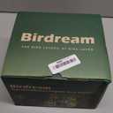 Birdream 2 Pack Bird Feeders for Outdoor Hanging, Retro Pagoda Design Fun Installation Bird Feeder, Attracting Wild Birds Chickadees Goldfinches Cardinals Finches and Sparrows (Black)