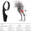 Dog Knee Brace with Adjustable Supportfor ACL & CCL Tears, Patellar Dislocations, Arthritis - Protects Joints for Return to Walking, Provides Extra Support, Reduces Pain and Inflammation, Large