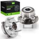 513275 Front/Rear Wheel Bearing and Hub Assembly 2PCS with 5 Lugs/ABS Sensor Replacement for 2009-2019 Ford Edge, Flex Police Interceptor Sedan, Police Sedan, Taurus, 2009-2019 Lincoln MKS, MKT, MKX