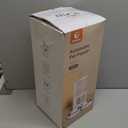 Automatic Cat Feeders for 2 Cats - 6L Food Dispenser with Double Bowls, Programmable Timed Feeder up to 6 Meals per Day with 10S Voice Recorder, Support Dual Power Supply (Black)