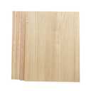 4 Pack Veneered MDF Sheets 18"x23"-1/4 Inch Thick Wood Planks MDF Wooden Boards Double-Sided for DIY Crafts