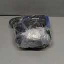 PULITUO Portable Tire Inflator - 12V Air Compressor for Car Tires, Digital Pressure Gauge, 150PSI, LED Light, for Car, Bike, Ball, SUV, Motor(Blue)