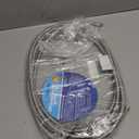 Refrigerator water line - 15 FT Premium Stainless Steel Braided Ice Maker Water Hose,Food grade PEX Inner Tube Fridge Water Line with 1/4" Fittings for Refrigerator Ice Maker