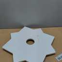 Ekena Millwork CMP18AL-03000 Axel Architectural Grade PVC Contemporary Urethane Ceiling Medallions 18"OD x 3"ID x 10"C x 1"P