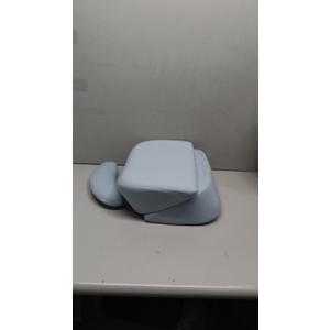 Memory Foam Seat 16"L X10"W X4"H & Neck Cushion 12"x 4"