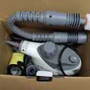 Handheld Steam Cleaner, Steam Cleaner with 16 PCS Accessory & Safety Lock, 500ML Capacity, Multi-Surface Deep Cleaning for Home, Car, Bathroom, Grout, Floor, Window (White)