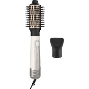 Remington Shine Therapy Hair Dryer Brush 2.4” Oval Hot Air Brush Keratin Argan Oil Ionic Anti-Frizz Ceramic Volumizer 1100W Blowout Styler for Smooth Frizz-Free Salon Hair