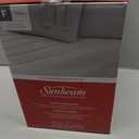 Sunbeam Comfort Quilted Heated Mattress Pad Full White 12 Heat Settings