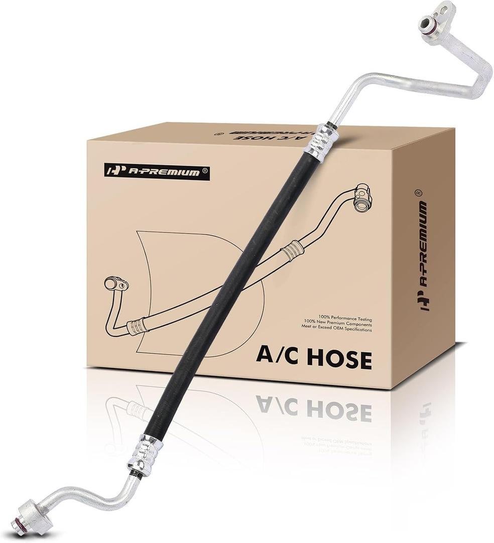 A-Premium A/C Discharge Line Hose Assembly Compatible with Volkswagen Golf 2015-2021, Golf Alltrack 2017-2019, 1.4L 1.8L 2.0L, Compressor to Condenser