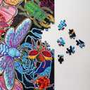 Jigsaw Puzzles for Adults 1000 Pieces, Insects Garden Puzzle, Colorful as Home Wall Decor for Family Challenging Games