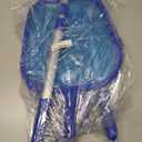 3 x FibroPool Leaf Skimmer Net with 3 Foot Telescoping Pole  Adjustable 18" to 48" Aluminum Handle, Durable Fibromesh for Pools, Hot Tubs, and Small Ponds, 18" x 12" Leaf Rake