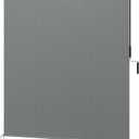 48" W x 72" L Heavy-Duty Outdoor Roller Shades - Waterproof Exterior Blinds for Porch/Backyard, 90% UV Protection Cordless Shade System, Dark Grey