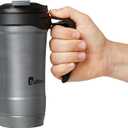 Bubba HERO Vacuum-Insulated Stainless Steel Travel Mug with Handle, 18 oz, Gunmetal