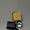 VIVOSUN 30X Rechargeable Loupe, Portable Mini Magnifier, Desktop Magnifying Glass with 3 LED & 3 UV Lights, for Jewelry, Gems, Watches, Coins, Stamps, White