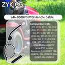 946-05087D PTO Handle Cable Fits Cub Cadet XT1 XT2 LX46 LX42 LT46 LT42 FAB C Lawn Mower for OEM 746-05087D 746-05087 946-05087