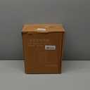 2.4 Gallon Kitchen Compost Bin for Counter Top or Under Sink, Hanging Small Kitchen Trash Can with Lid, Wall Mounted Waste Basket Bin Garbage Can for Bathroom (White)