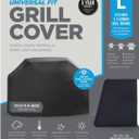 Mr. Bar-B-Q Universal Fit Grill Cover, Waterproof, Weather Resistant, Anti-UV (65" L x 20" W x 45" H)
