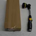 Melnor 65173AMZ RelaxGrip 8 Pattern 16" Pivoting Wand Bundle, Metal, Black, Yellow